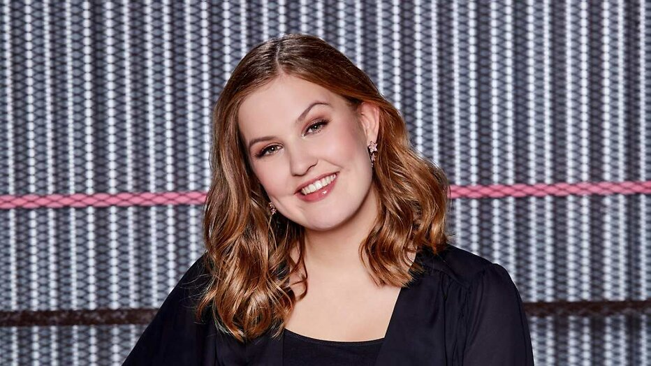 Emma Boertien voor The Voice of Holland 2019