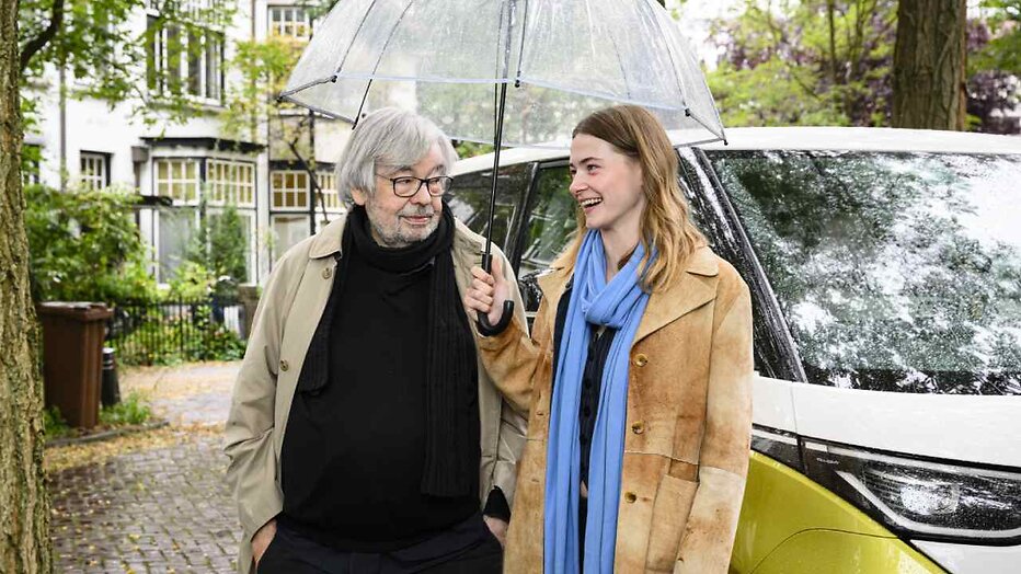 Maarten van Rossem en Emma Wortelboer