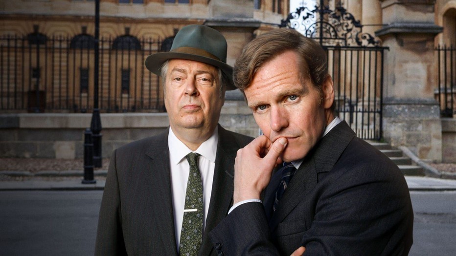 Roger Allam en Sean Evans in Endeavour Morse Roger Allam en Sean Evans in Endeavour Morse