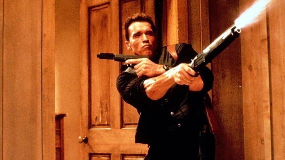 Arnold Schwarzenegger in Eraser Arnold Schwarzenegger in Eraser