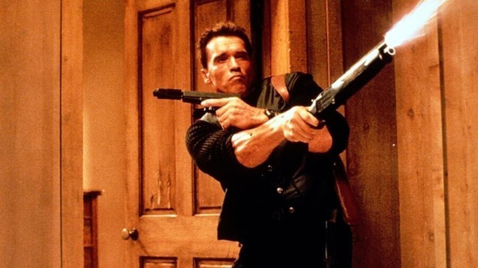 Arnold Schwarzenegger in Eraser Arnold Schwarzenegger in Eraser