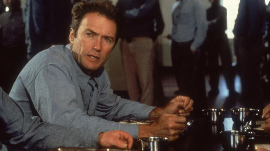 Clint Eastwood in Escape from Alcatraz