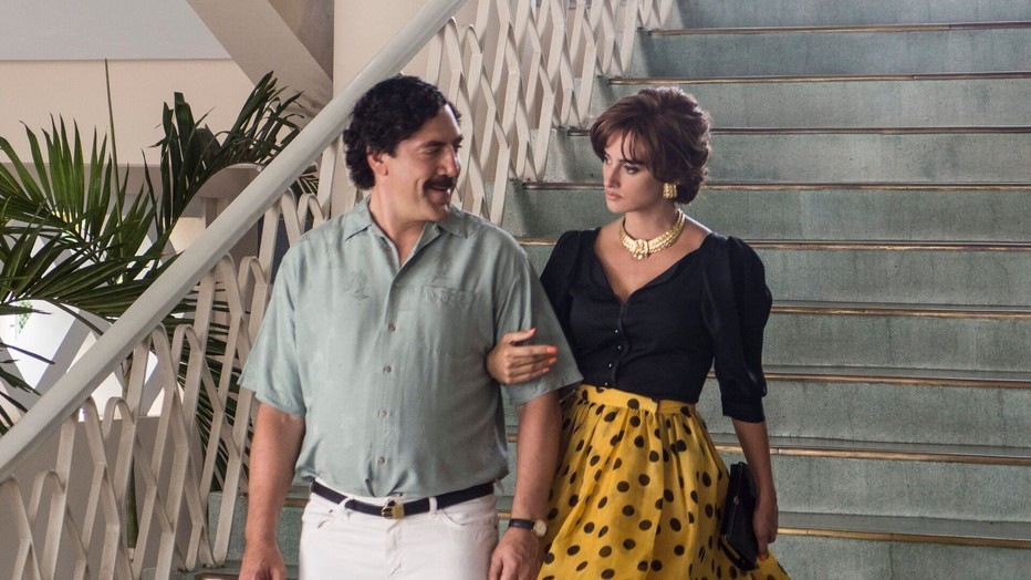 Javier Bardem en Penélope Cruz in Escobar