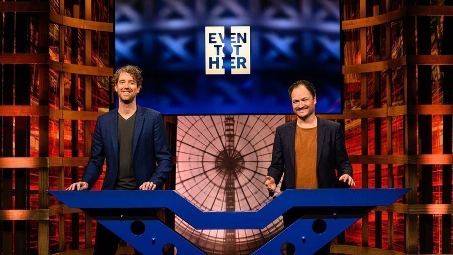 Niels van der Laan en Jeroen Woe voor Even tot Hier