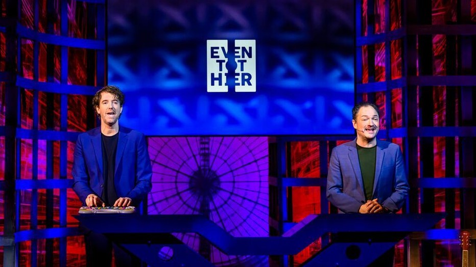 Jeroen Woe en Niels van der Laan in Even tot Hier