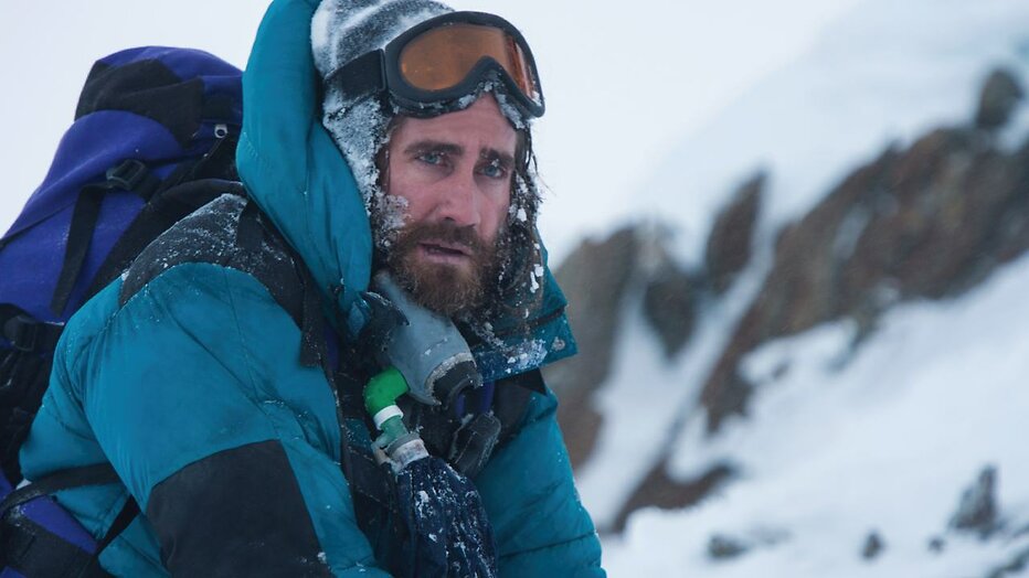 Jake Gyllenhaal als Scott Fisher in Everest Jake Gyllenhaal als Scott Fisher in Everest