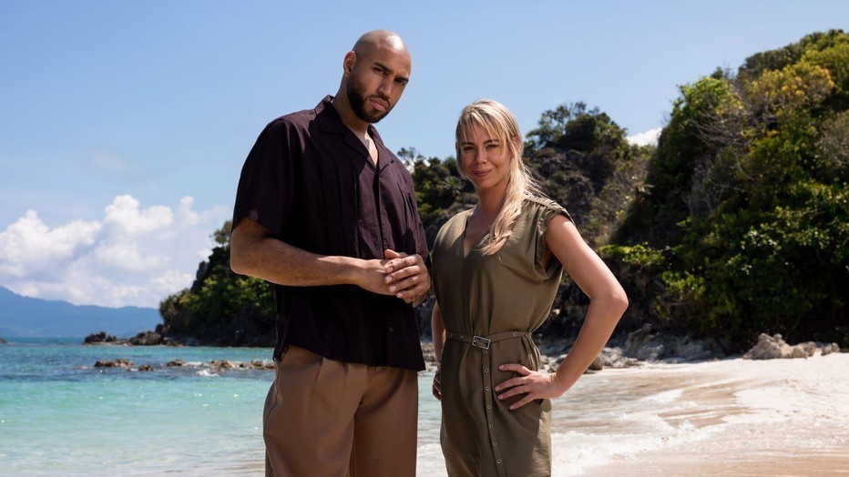 Edson da Graça en Nicolette Kluijver voor Expeditie Robinson