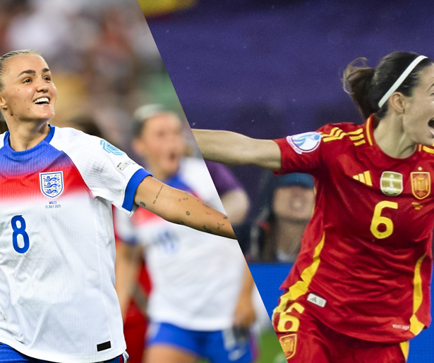 Engeland en Spanje nemen het tegen elkaar op in de finale van het EK Voetbal