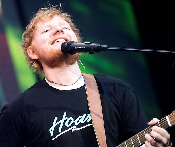 Ed Sheeran wil meedoen aan het Songfestival