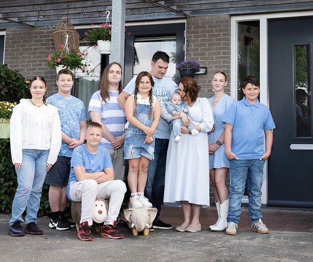 Familie Wildeman wilde graag door met Een Huis Vol