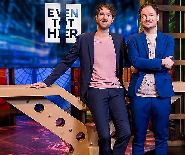 Niels van der Laan en Jeroen Woe over Even Tot Hier 