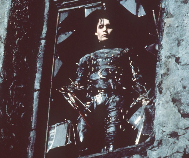Johnny Depp steelt de show in Edward Scissorhands