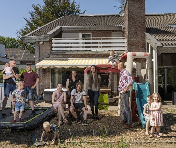 De familie Buddenbruck uit Een huis vol gaat op stap