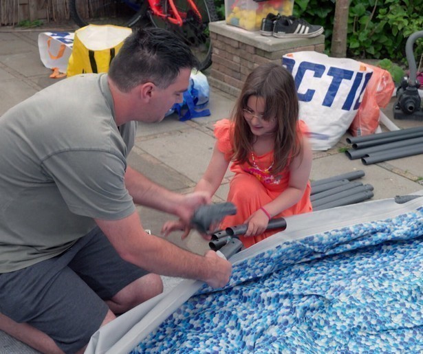 De families van Een Huis Vol luiden de vakantie in stijl in 