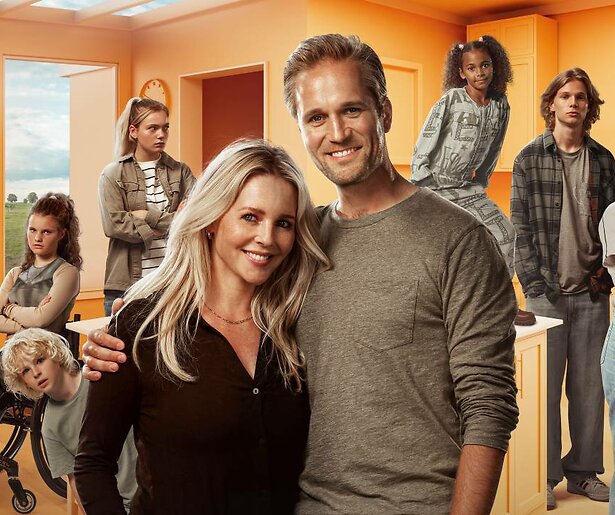 Dit zijn de eerste beelden van de nieuwe dramaserie Eén Grote Familie