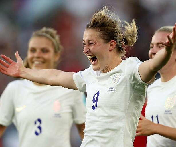 Engeland vs. Spanje in eerste kwartfinale EK Vrouwenvoetbal