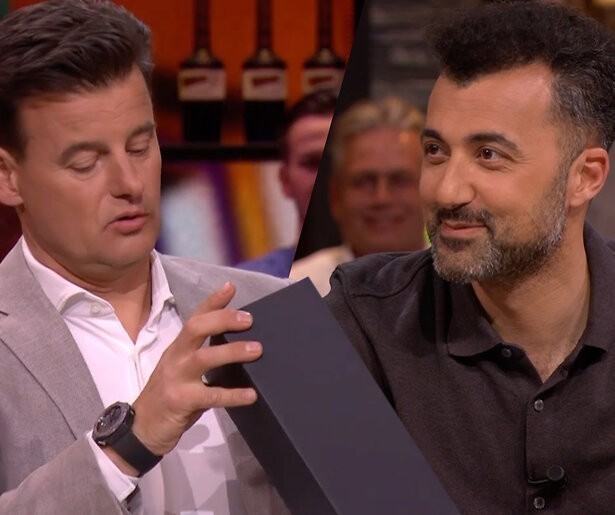 Video: Eus deelt cadeaus uit aan VI-heren