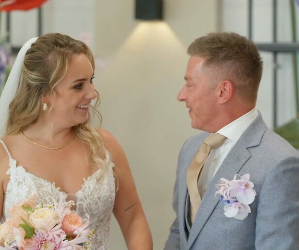 Eva en Bram trouwen in Married at First Sight