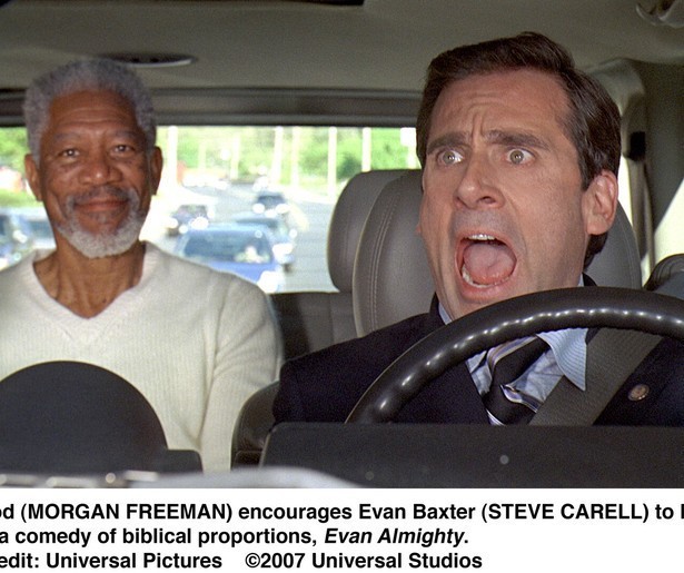 Steve Carell heeft een bijzondere gave als Evan Almighty