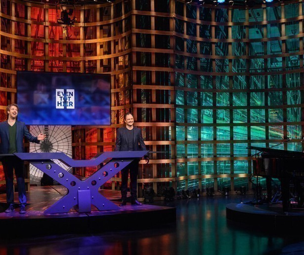 Bezingen Jeroen Woe en Niels van der Laan opnieuw Matthijs van Nieuwkerk in Even tot hier?