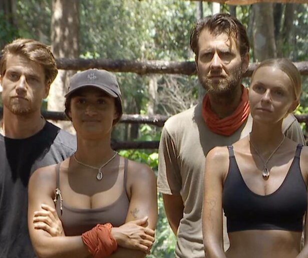 De deelnemers van Expeditie Robinson pakken de draad weer op na het vertrek van Churandy Martina