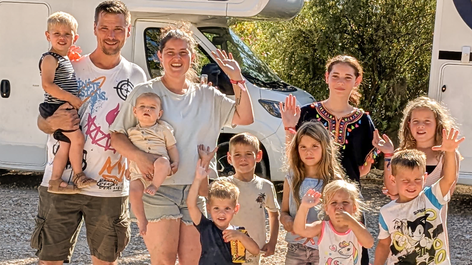 Familie Verhoef in Grote Gezinnen, Grote Vakanties