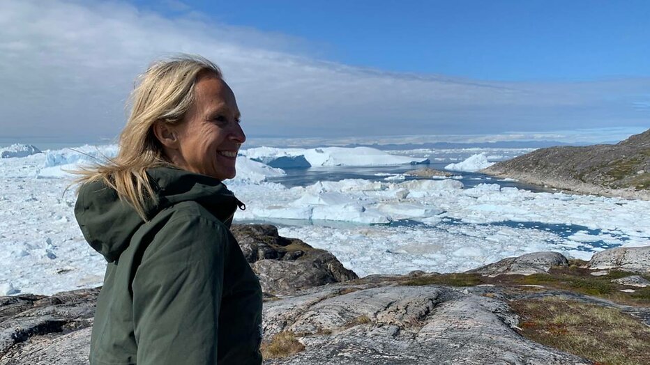 Floortje Dessing in haar programma.