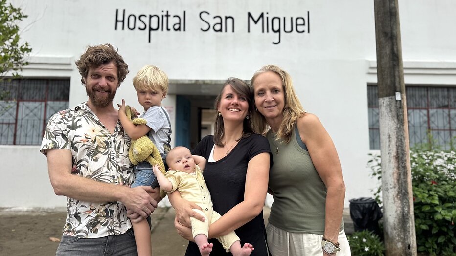 Floortje met Jacob en Carolien