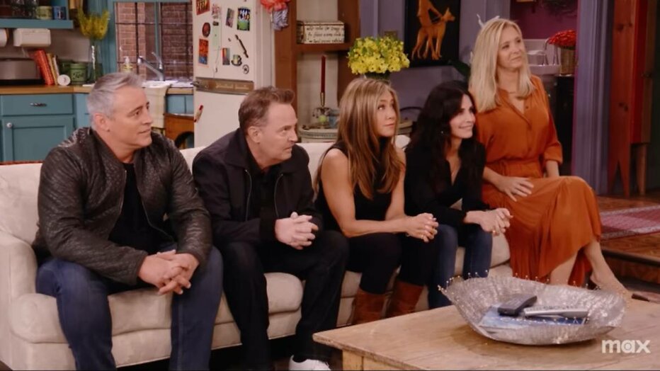 Reünie uitzending Friends.