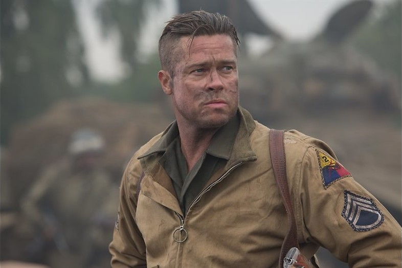 Brad Pitt heeft een tank Brad Pitt heeft een tank