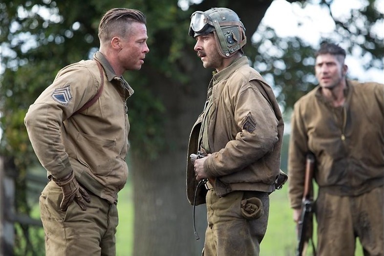 Brad Pitt heeft een tank Brad Pitt heeft een tank
