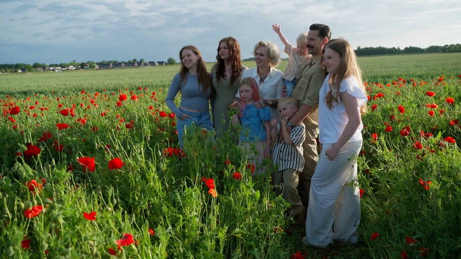 De familie Bal tijdens een fotosessie in Een Huis Vol.