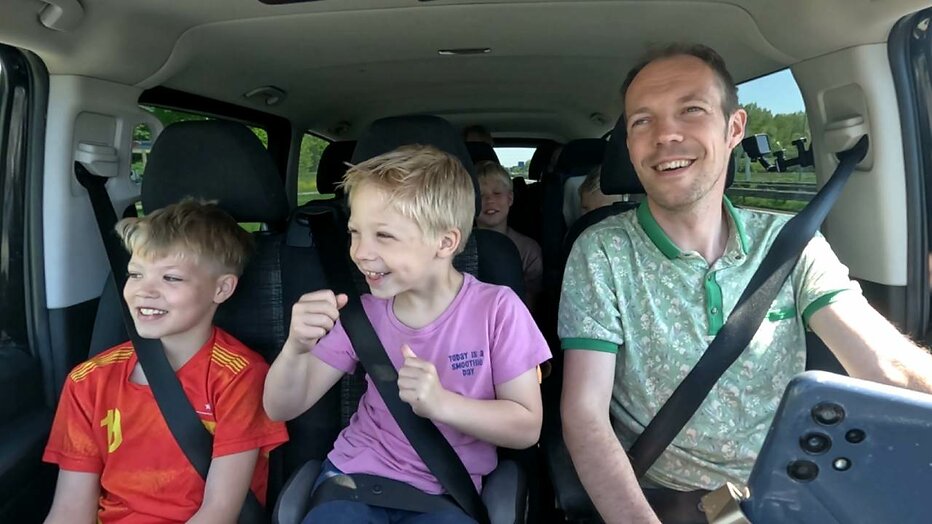 De familie Blom in Een Huis Vol