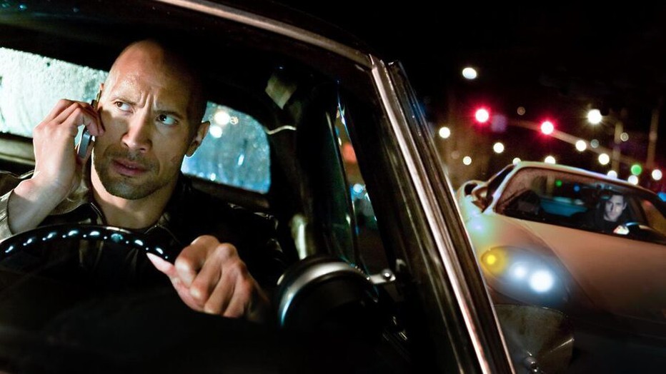 Dwayne Johnson in Faster