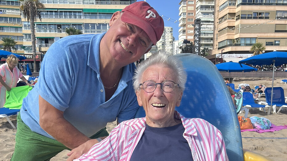 Paul de Leeuw en Nel