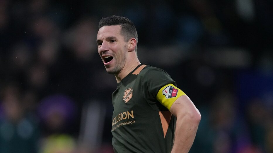 Nick Viergever van FC Utrecht