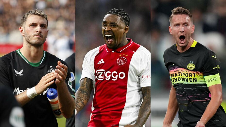 Feyenoord, Ajax en PSV Feyenoord, Ajax en PSV
