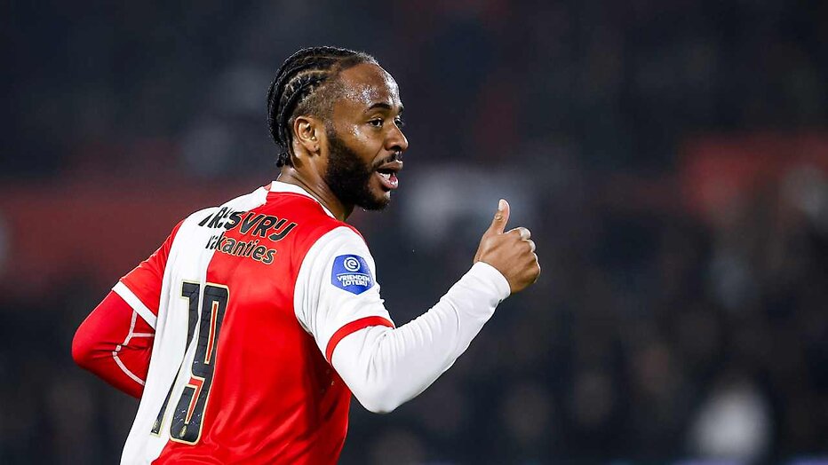 Raheem Sterling van Feyenoord