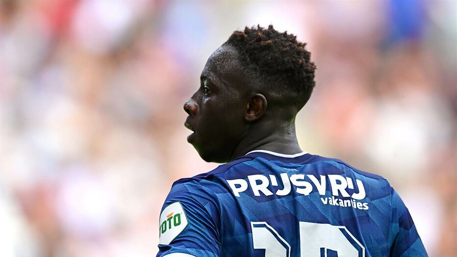 Yankuba Minteh van Feyenoord Yankuba Minteh van Feyenoord