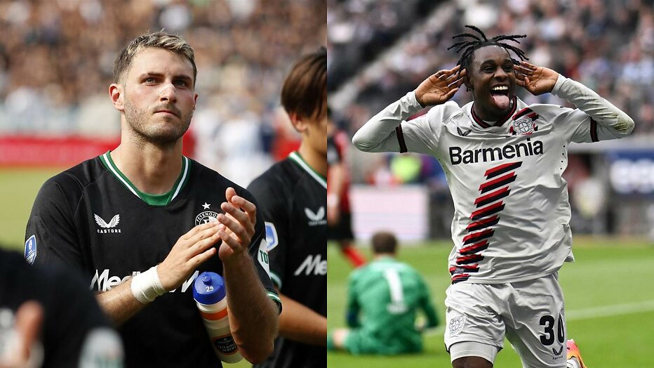 Santiago Gimenez (Feyenoord) vs. Jeremie Frimpong (Leverkusen)