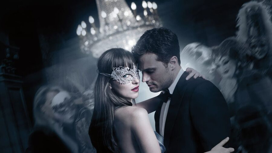 Dakota Johnson en Jamie Dornan in Fifty Shades Darker