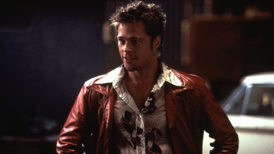 Brad Pitt in Fight Club Brad Pitt in Fight Club