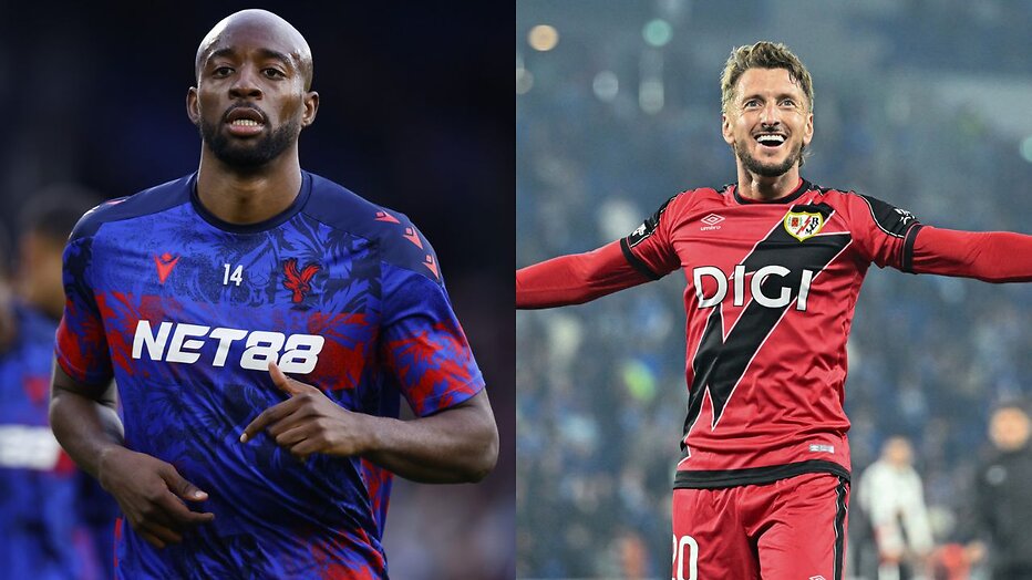 Jean-Philippe Mateta van Crystal Palace en Ivan Balliu Campeny van Rayo