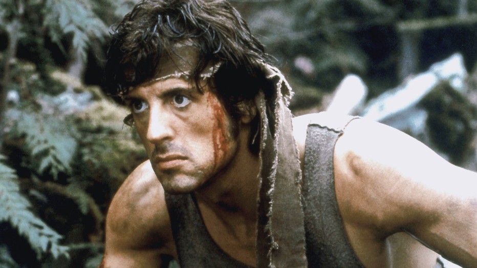 Sylvester Stallone als John Rambo in First Blood