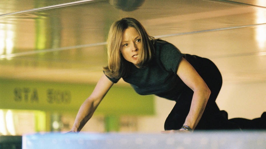 Jodie Fosters dochter vermist in het vliegtuig Jodie Fosters dochter vermist in het vliegtuig