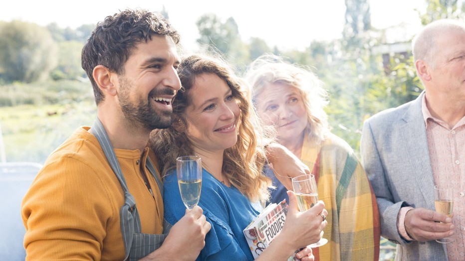 Sanne Vogel en Sinan Eroglu in Foodies