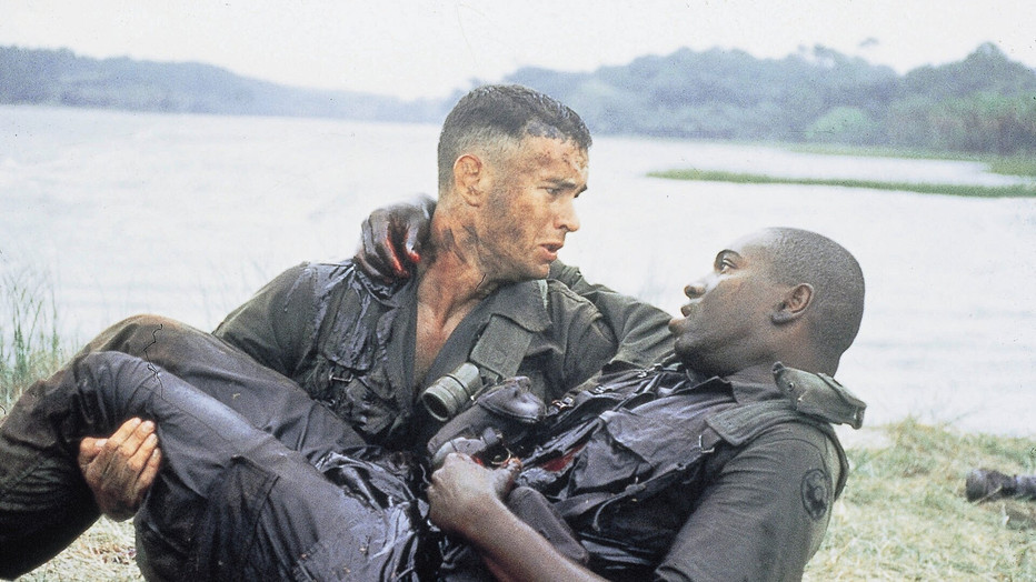 Tom Hanks en tegenspeler in Forrest Gump