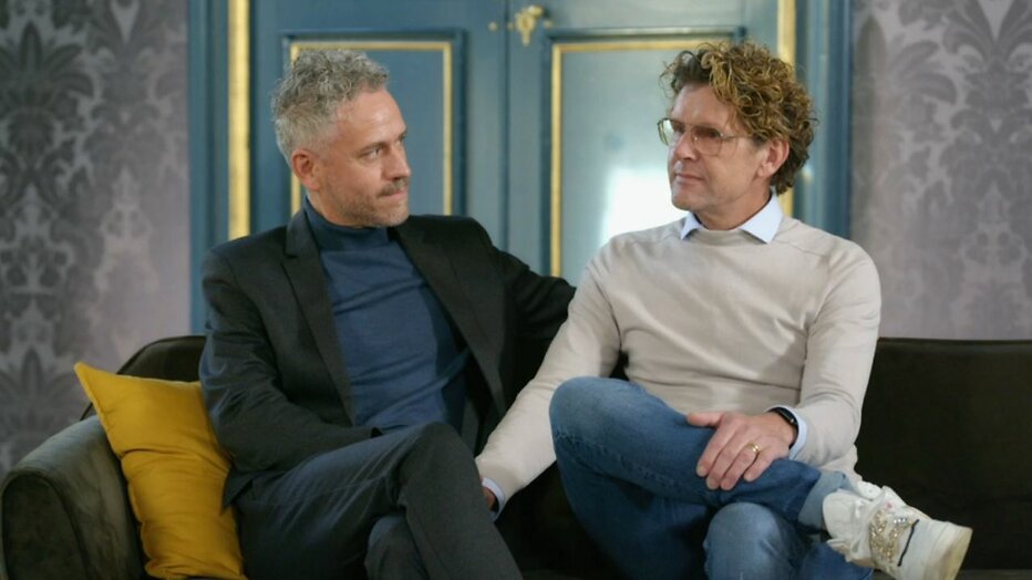 Wilfred en François in Married at First Sight Wilfred en François in Married at First Sight