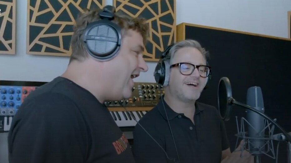 Guus Meeuwis en Frank Lammers Guus Meeuwis en Frank Lammers