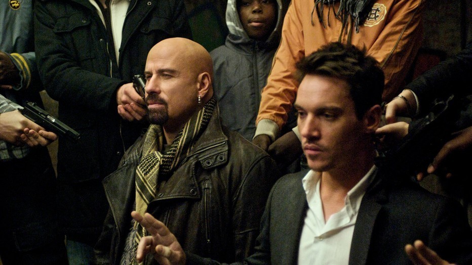 John Travolta en Jonathan Rhys Meyers in From Paris with Love